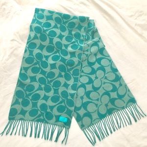 [Donated] COACH - Authentic 100% cashmere scarf
